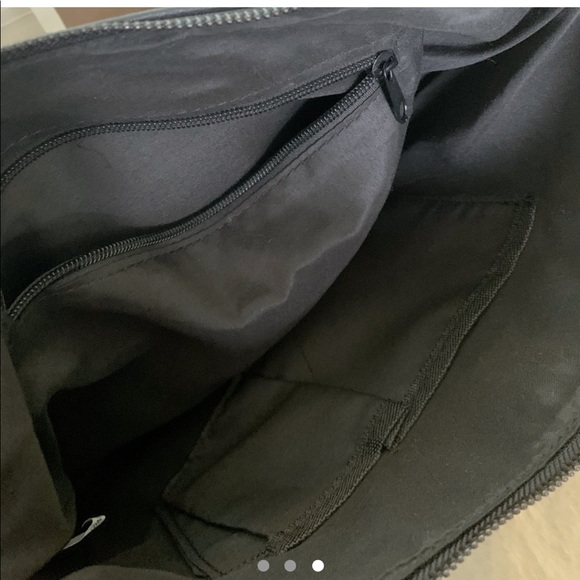 [2 for $15] Black Faux Leather Pouch/crossbody - Picture 3 of 3